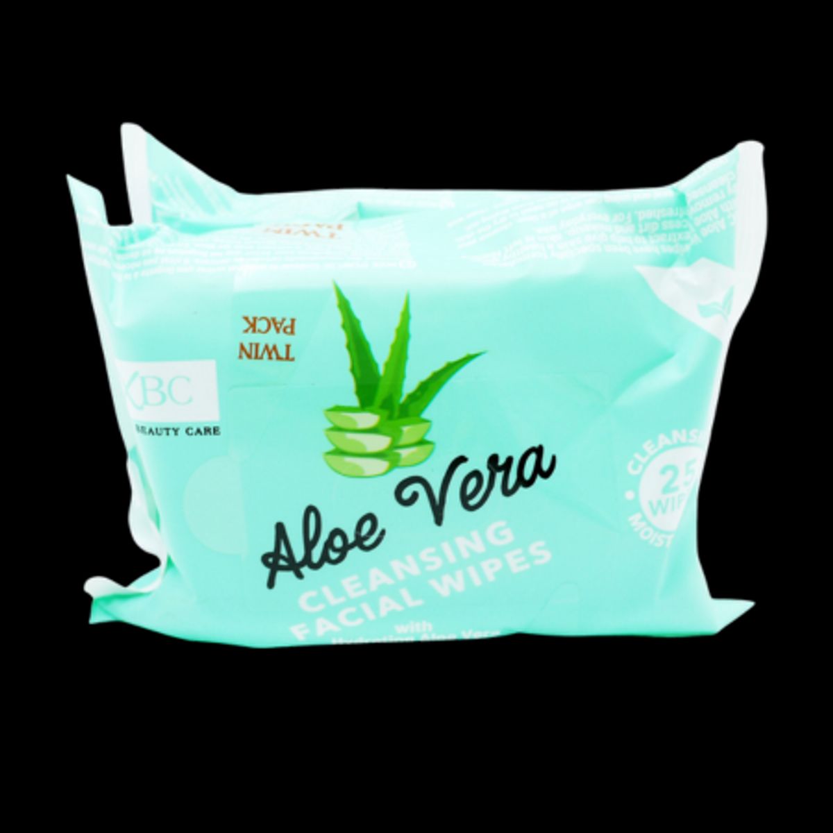 XBC Aloe Vera Cleansing Facial Wipes - 2x25 stk