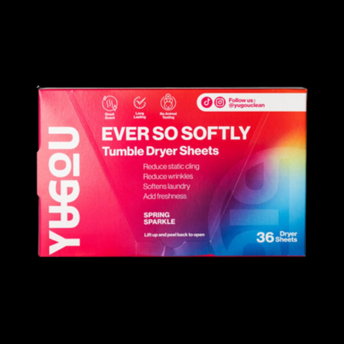 YUGOU Ever So Softly Tumble Dryer Sheets - Spring Sparkle