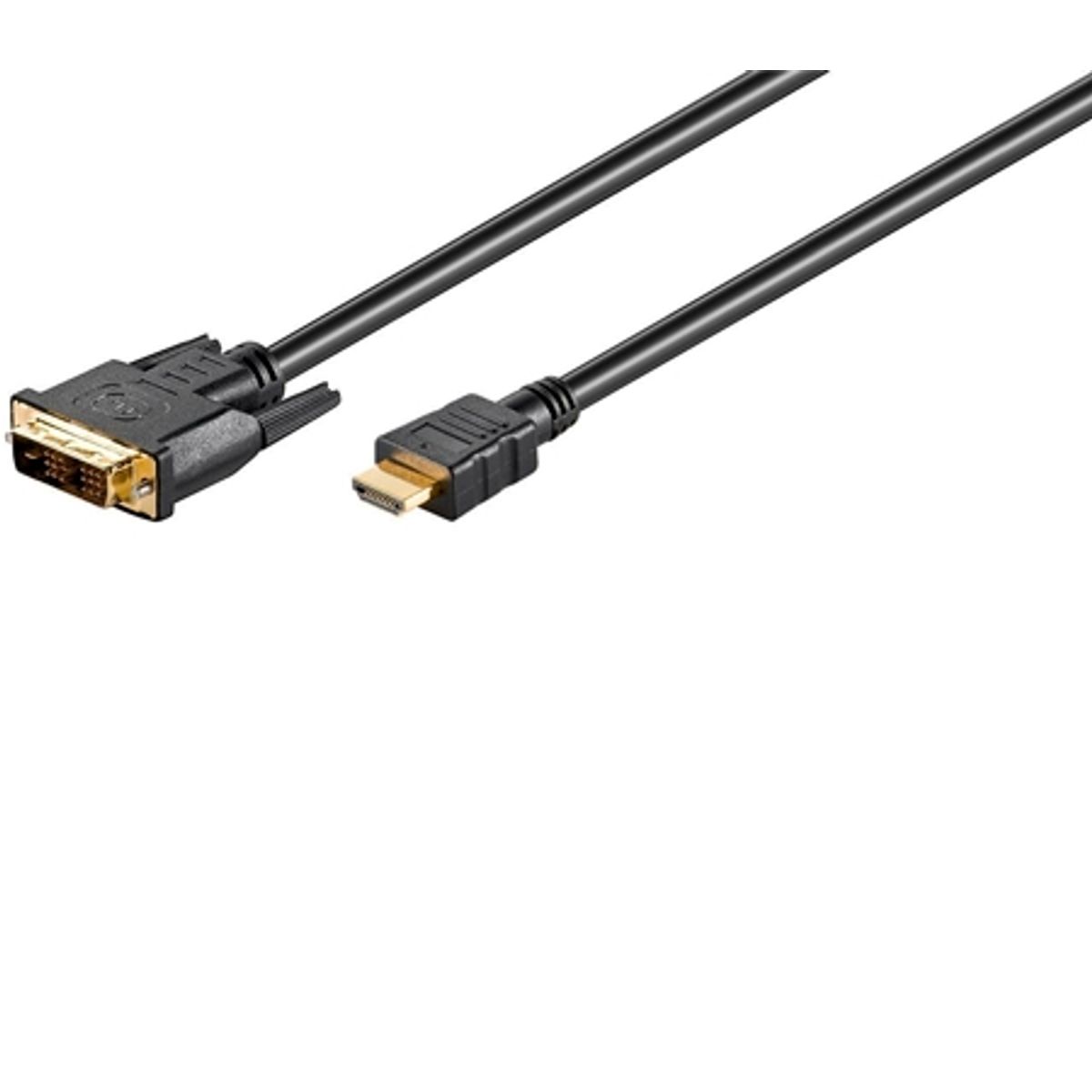 Goobay DVI-D/HDMI-Kabel - 2 meter