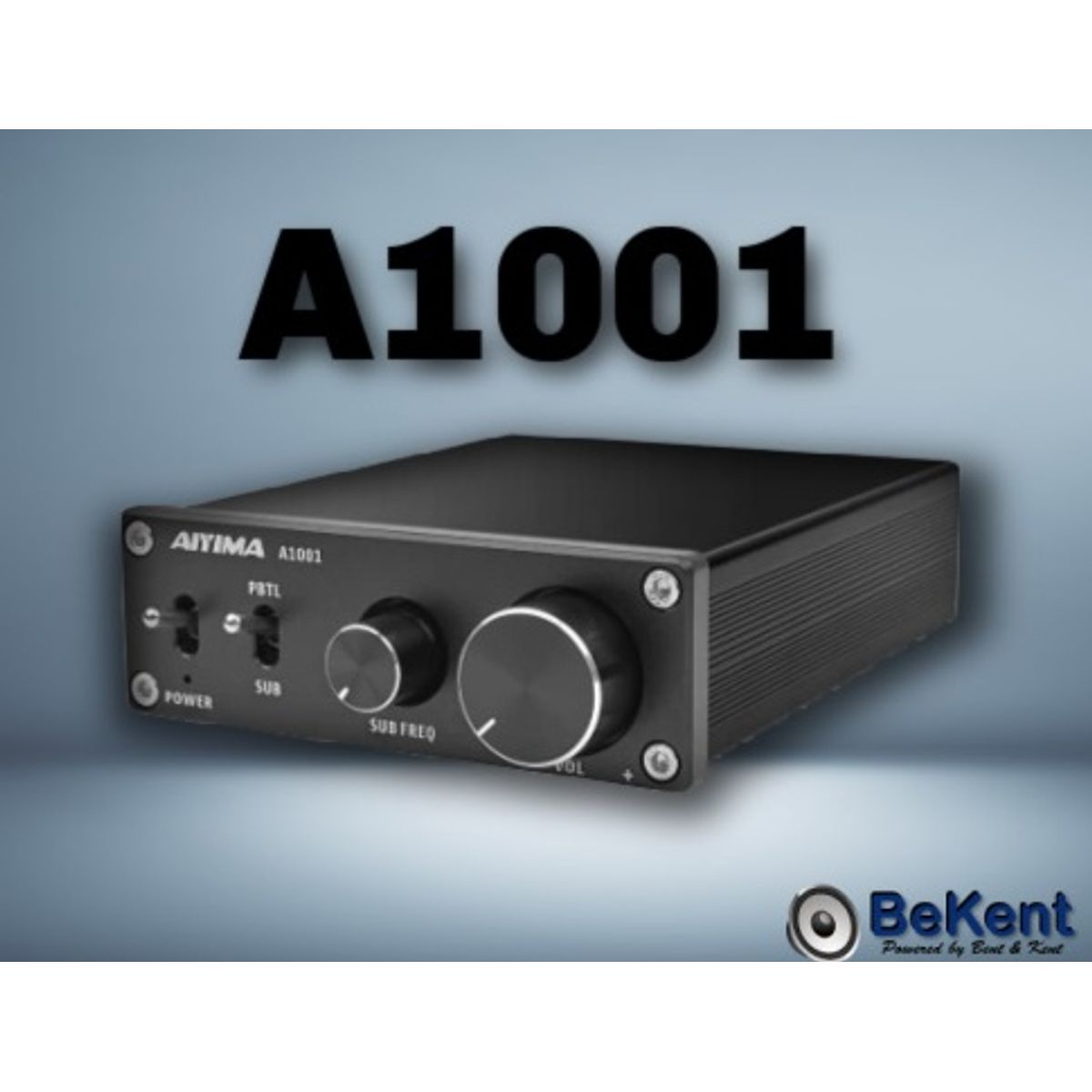 Aiyima A1001 Hi-Fi Forstærker 100W helt ned til 2 ohms belastning & Subwoofer Funktion