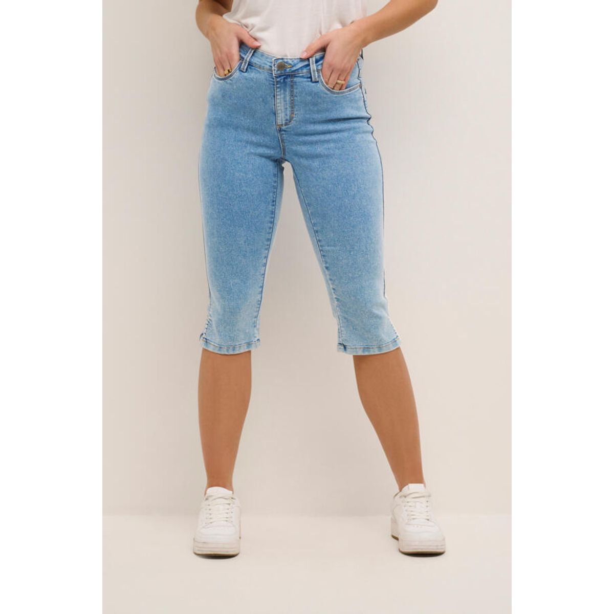 Capri Jeans - KAvicky - Light Blue washed Denim - Kaffe