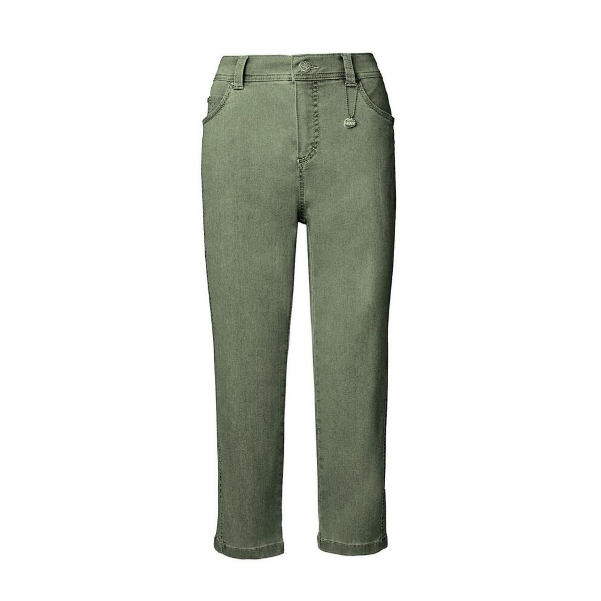 Capri Jeans - Dora Milano - Safari Grøn - Anna Montana