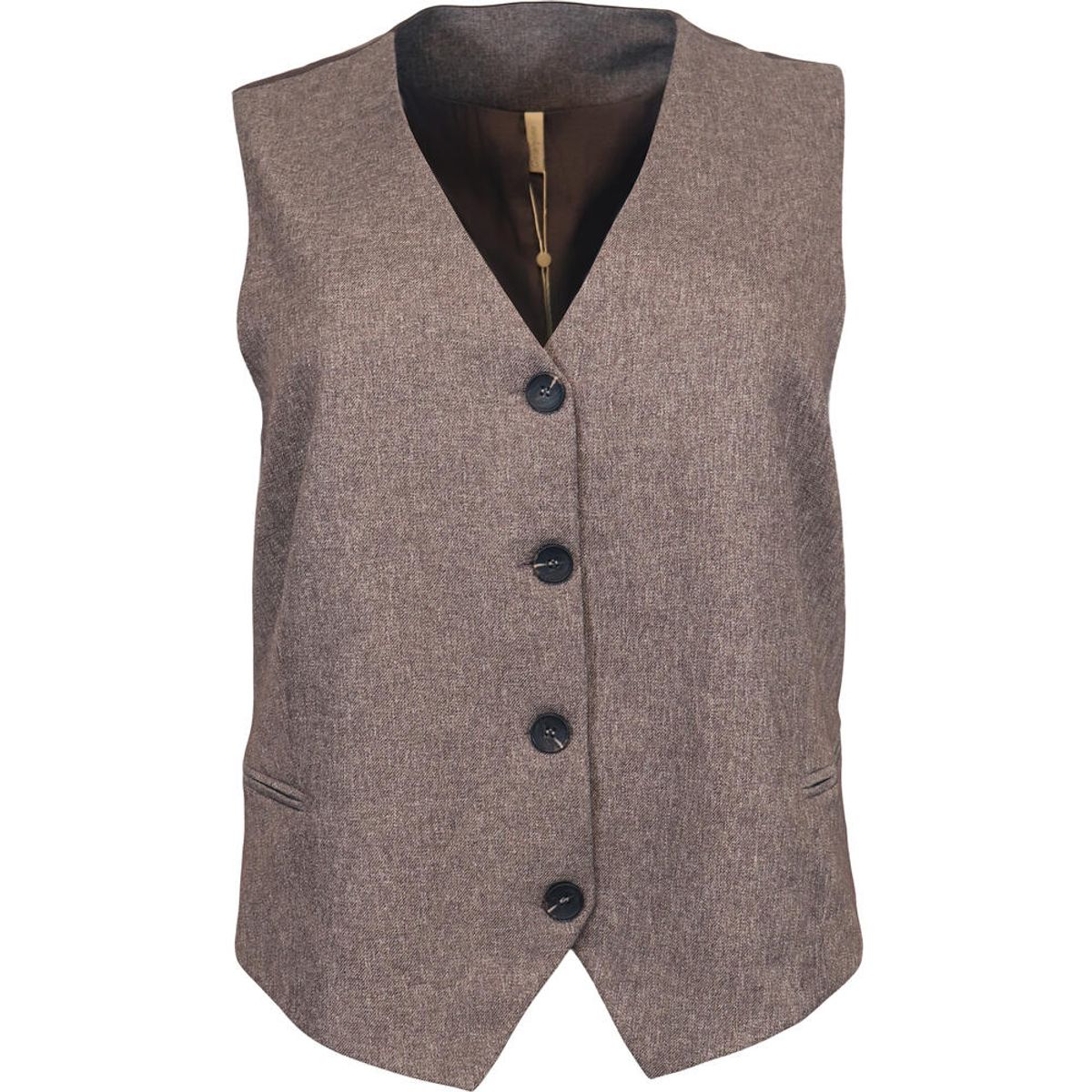 Vest - Nyella - Grey Melange - Cassiopeia