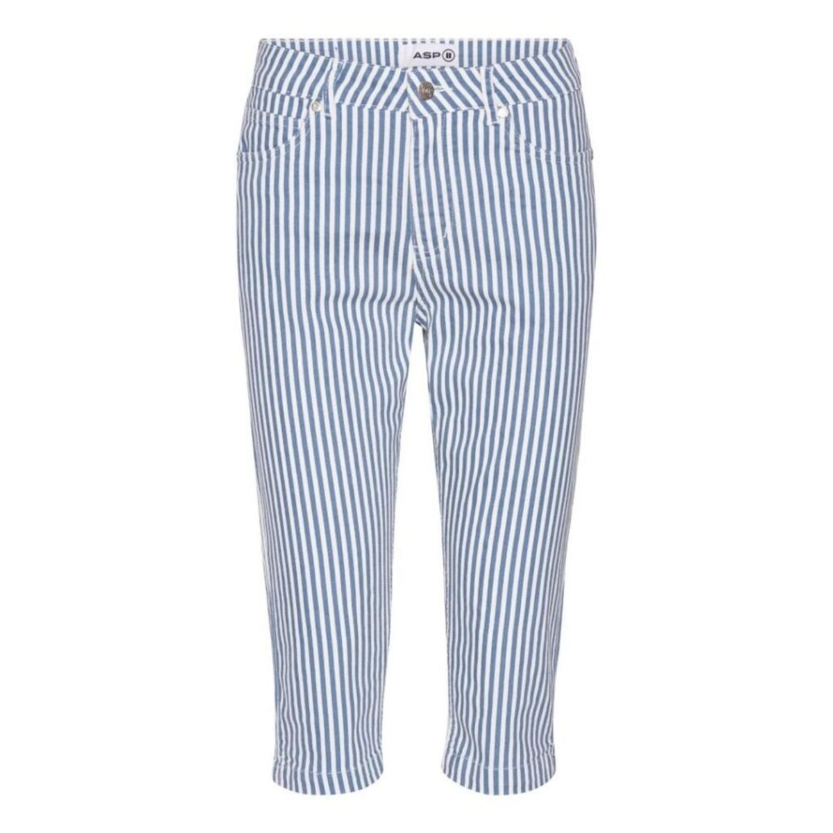 Capri jeans - Net Pirat - Blue Stripe - Asp Jeans