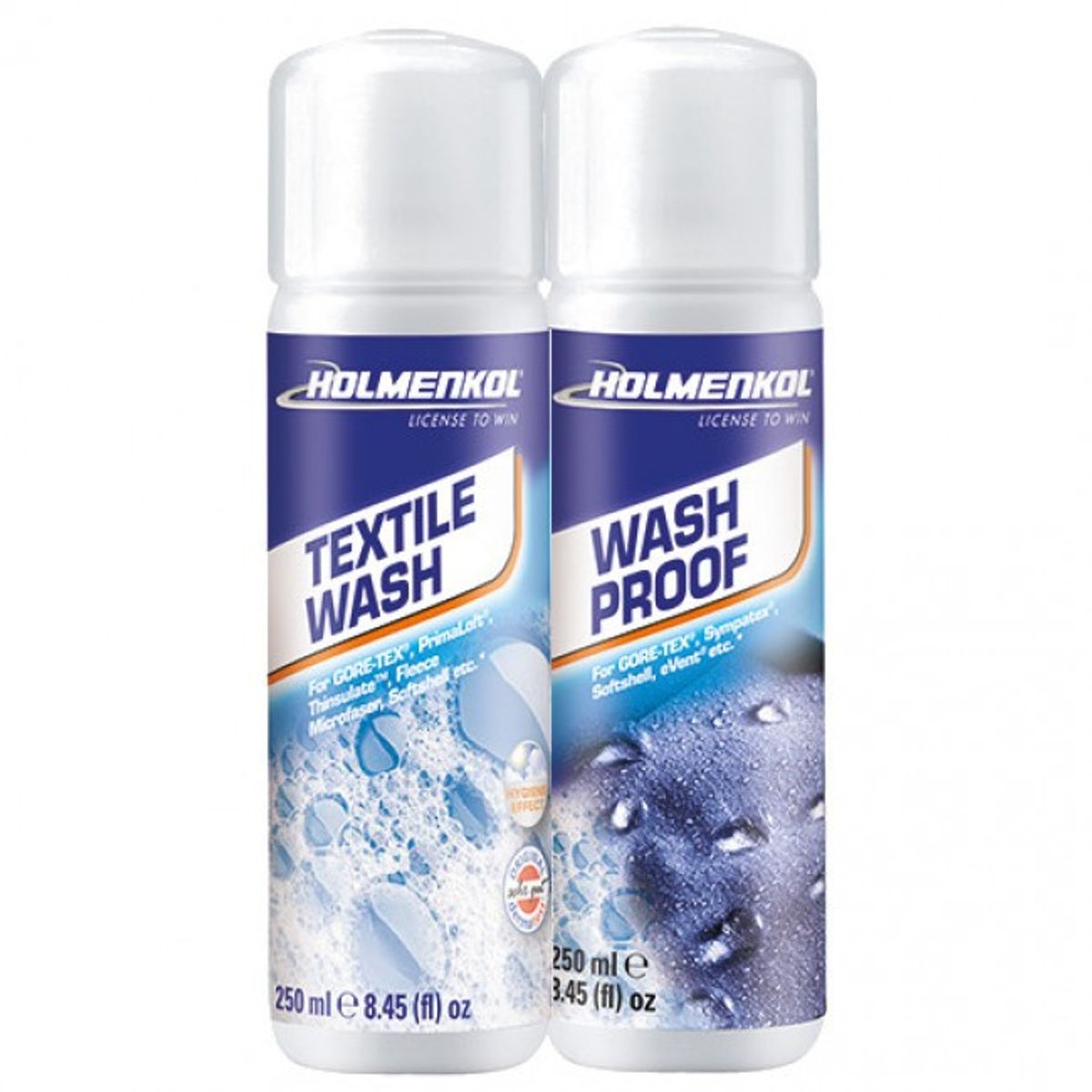 Holmenkol Textile Wash+Wash Proof, 2x250 ml