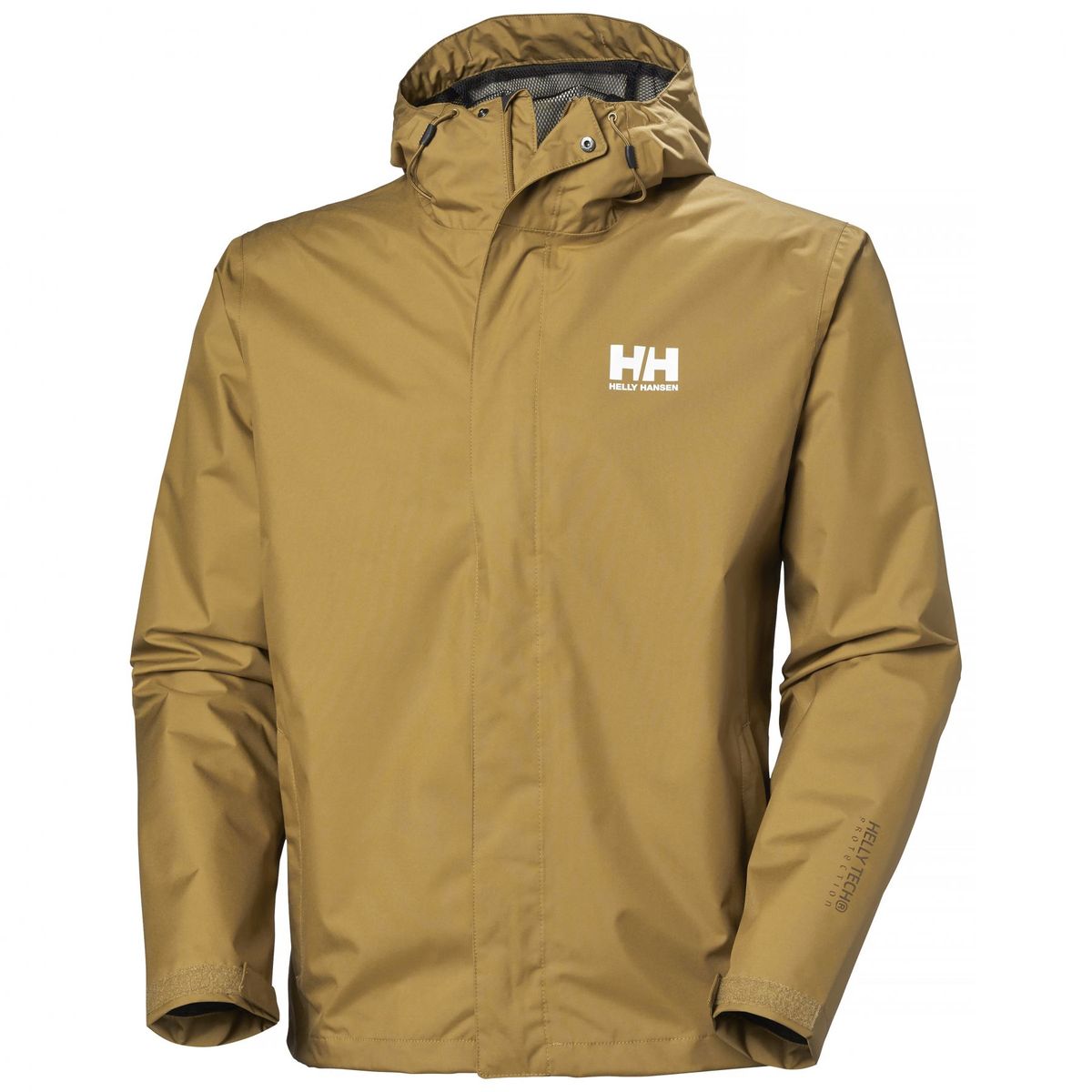 Helly Hansen Seven J, regnjakke, herre, guld