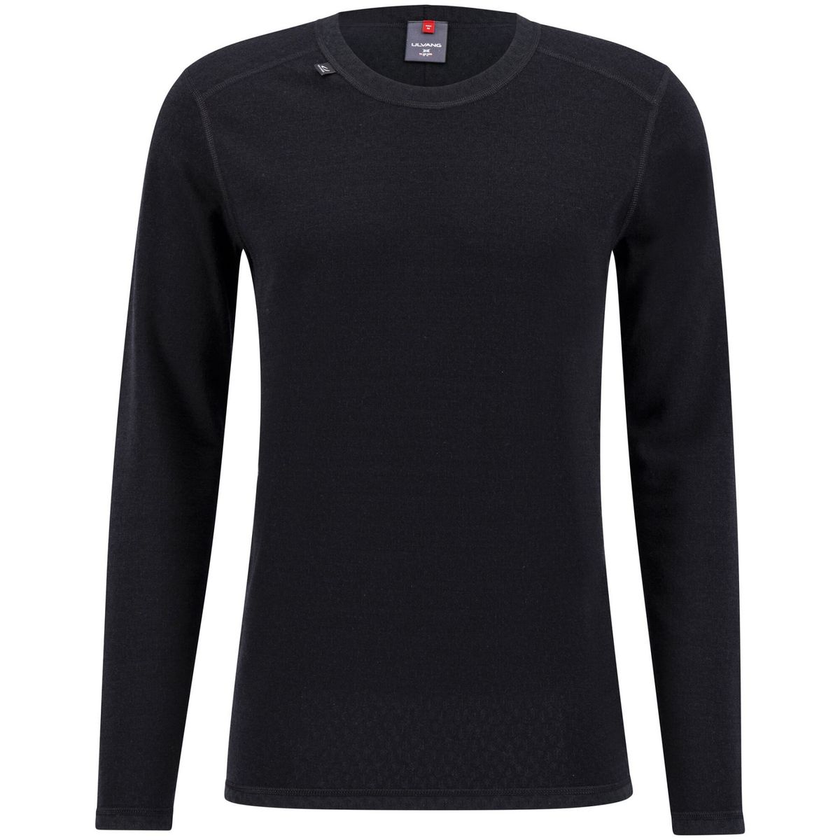 Ulvang Comfort 200 Round Neck, skiundertrøje, herre, sort