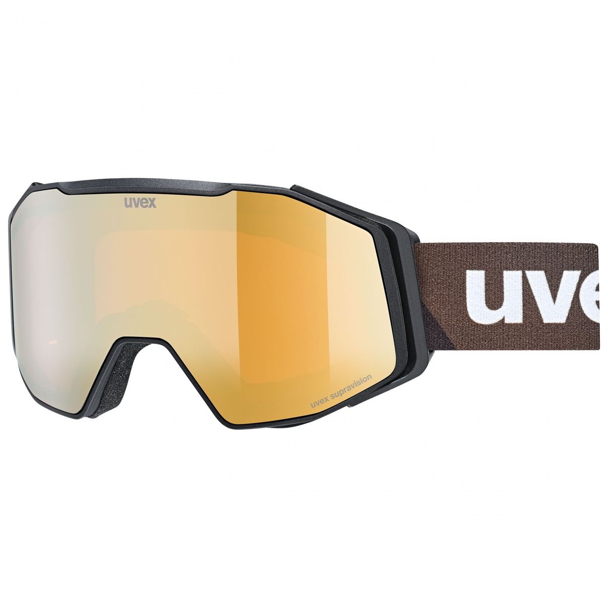 Uvex Gravity FM, skibriller, brun