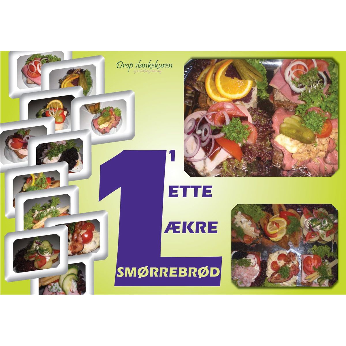 11 lette, lækre smørrebrød (Ebog)