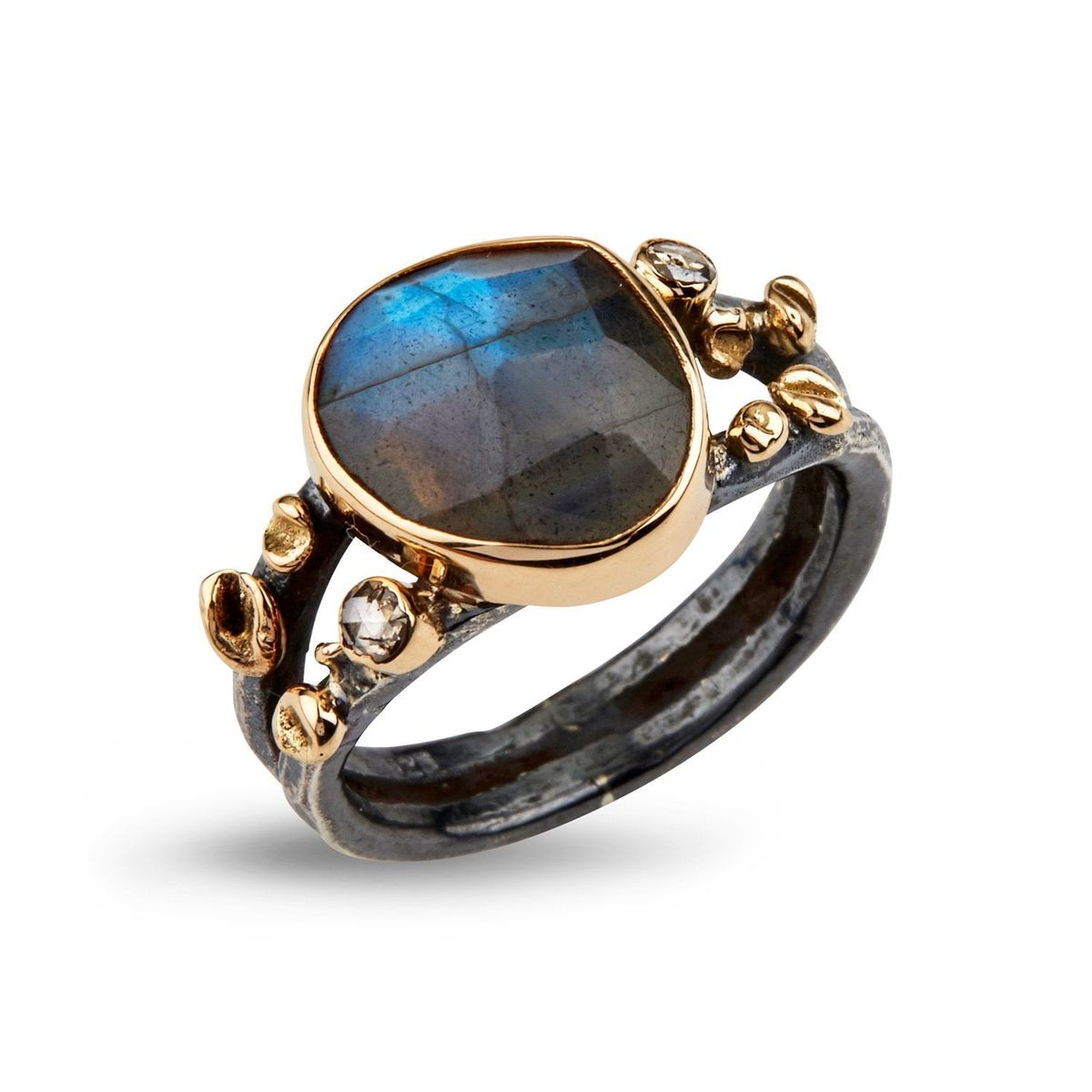 Gili Abyss Labradorite Ring - 59