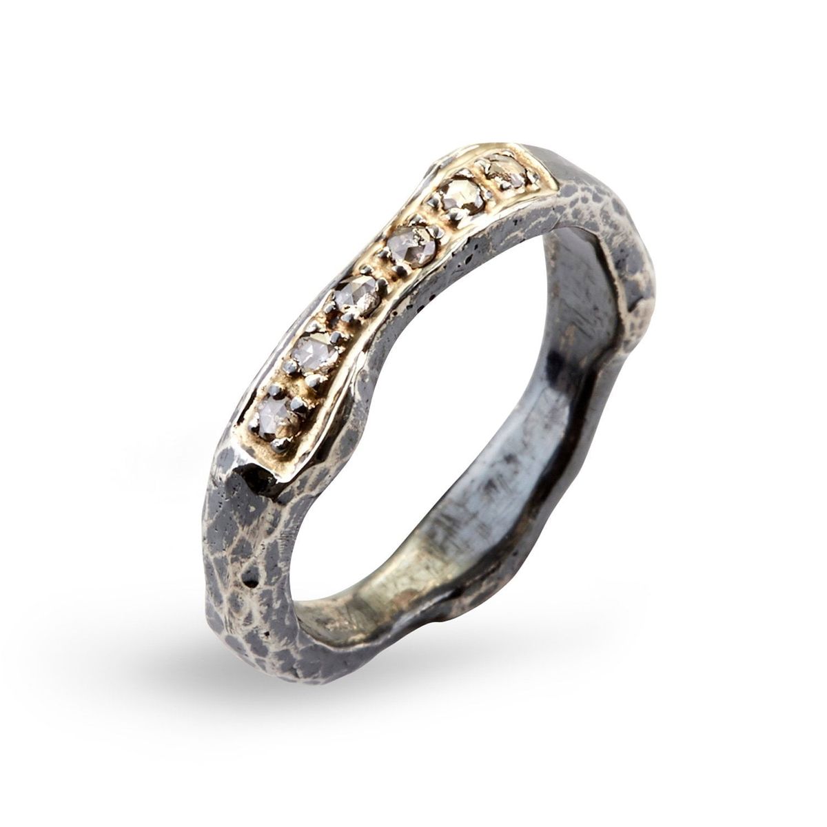 Ring Heritage Golden Wave - 60