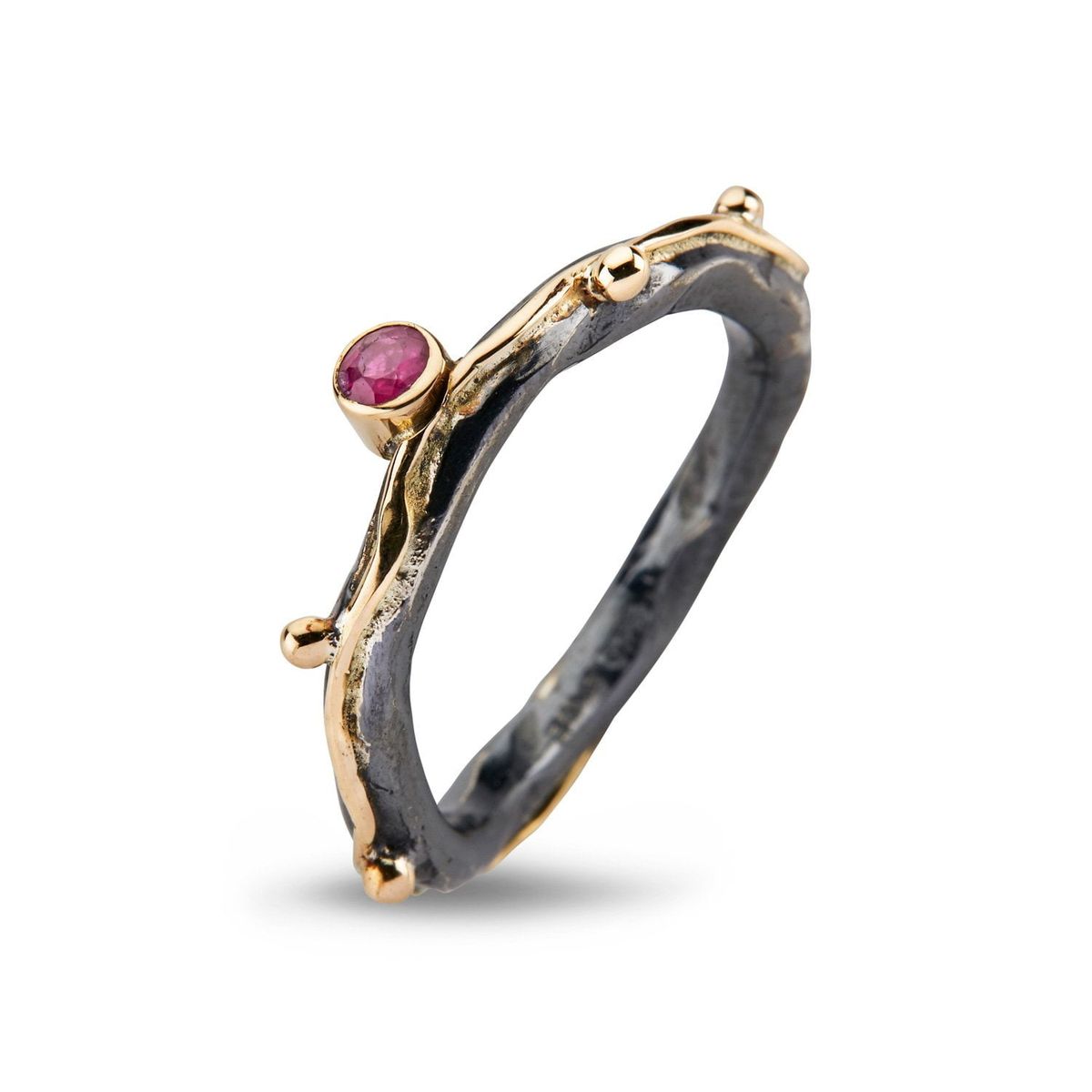 Ring Zeus Single Ruby - 58