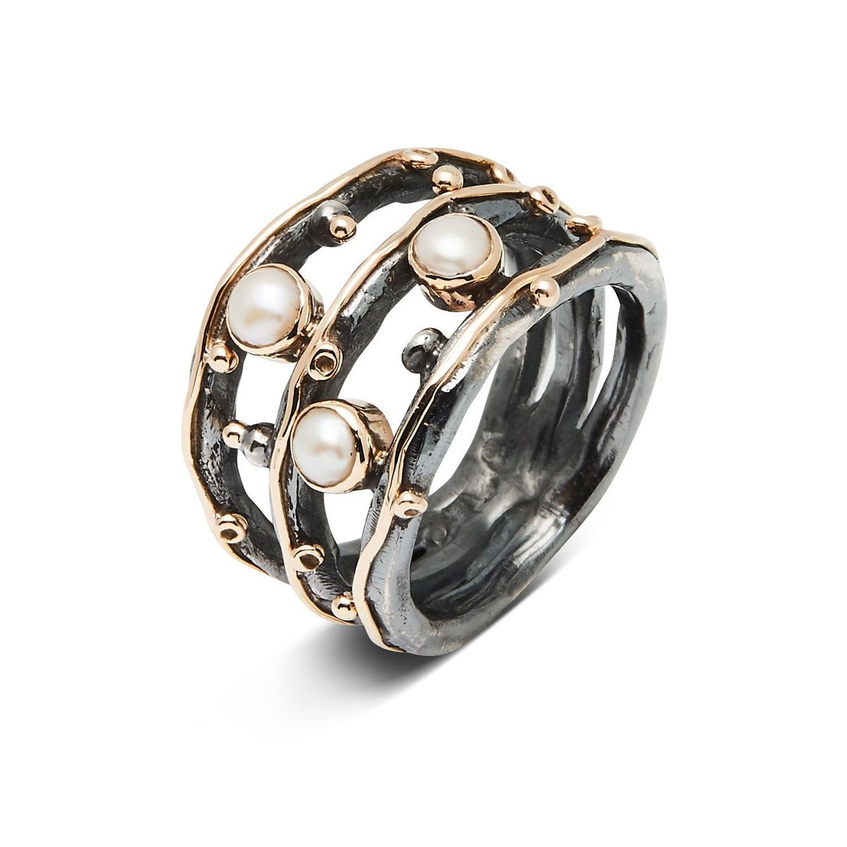 Zeus Tribeca Perle Ring - 60