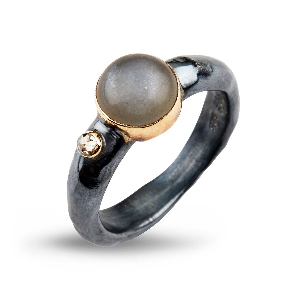 Ring Antique Grey Moon - 60