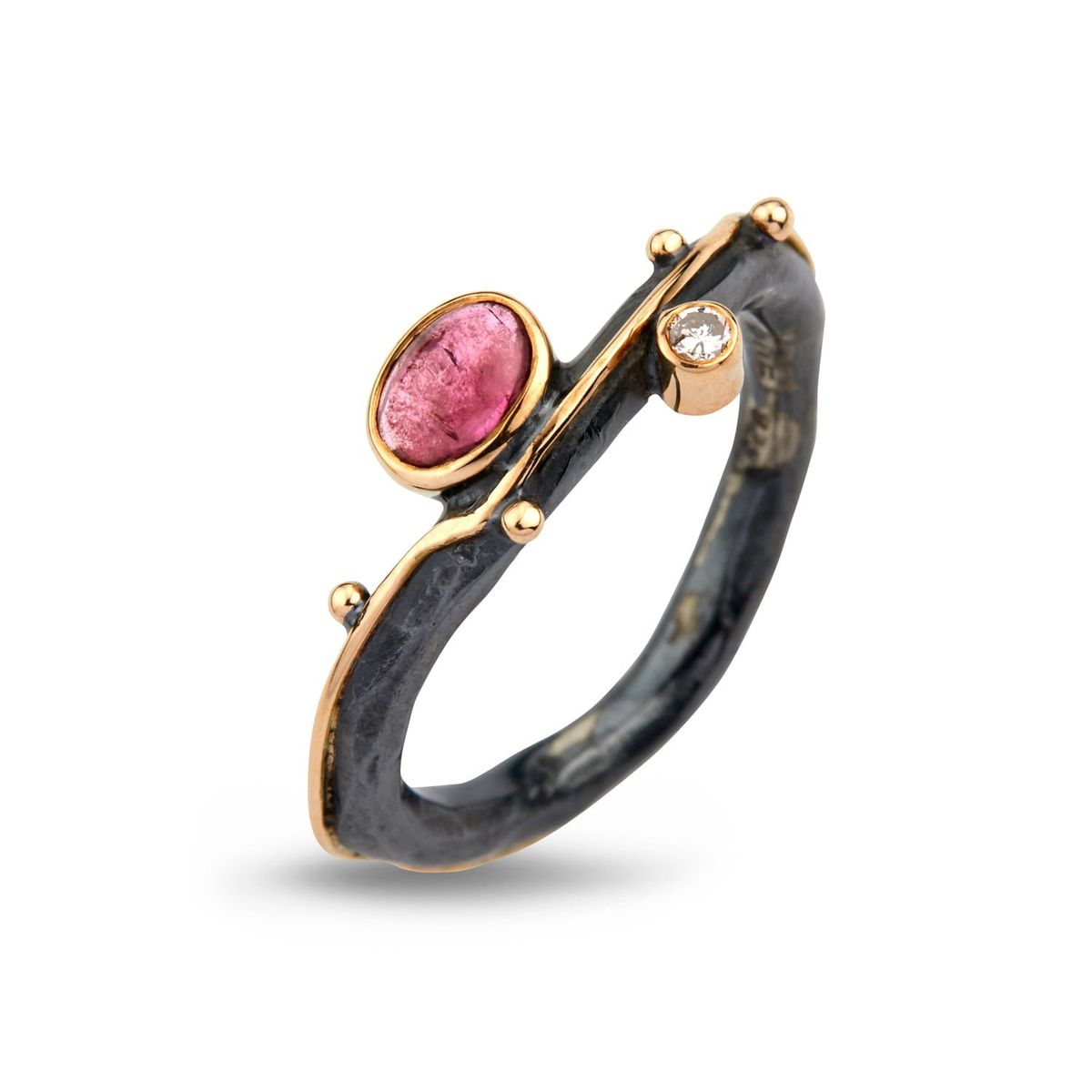 Ring Louise Red Tourmaline - 54