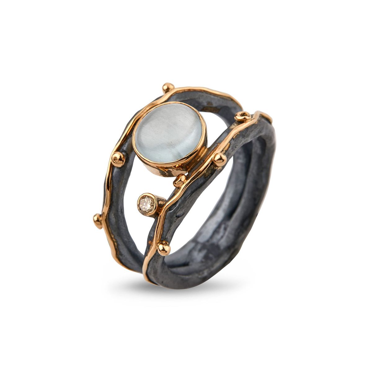 Ring Zeus Dubeca Aqua - 55