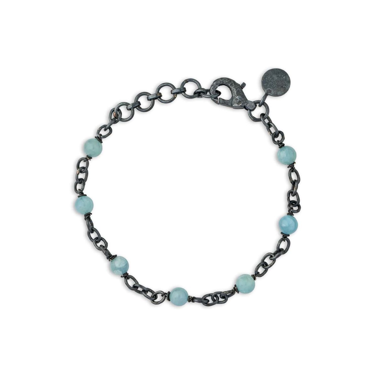 Chain Fenton Aqua Armbånd