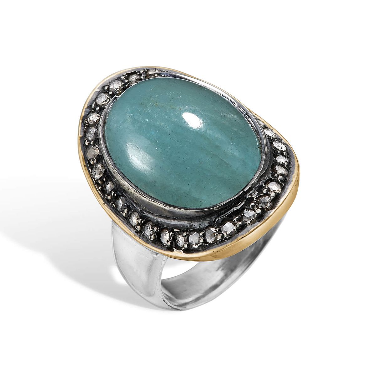 Ring Corso BoHo Aqua - 56