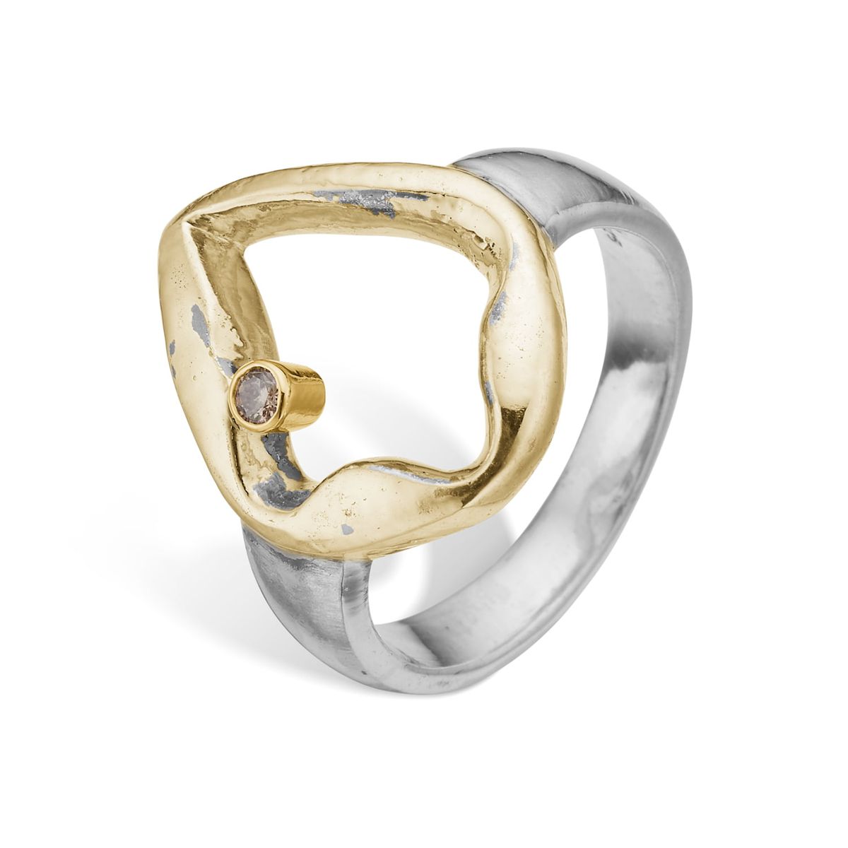 Lotus Golden Fusion Ring - 58