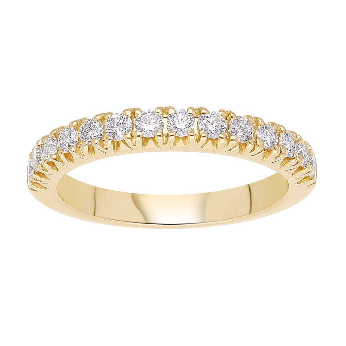 Alliancering i 14 kt. Guld eller hvidguld, 0.50 ct. Diamanter - 49