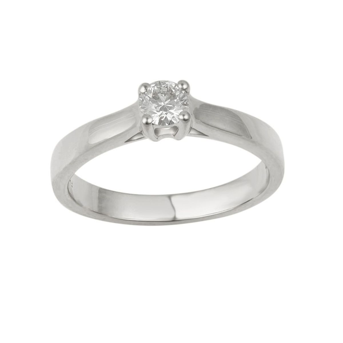 Lily Solitairering i 14 kt. Guld eller Hvidguld, med 0.25 ct. diamant - 53