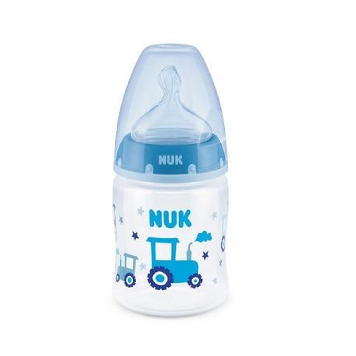 Nuk First Choice, Sutteflaske, Lyserød, 0-6 Mdr.