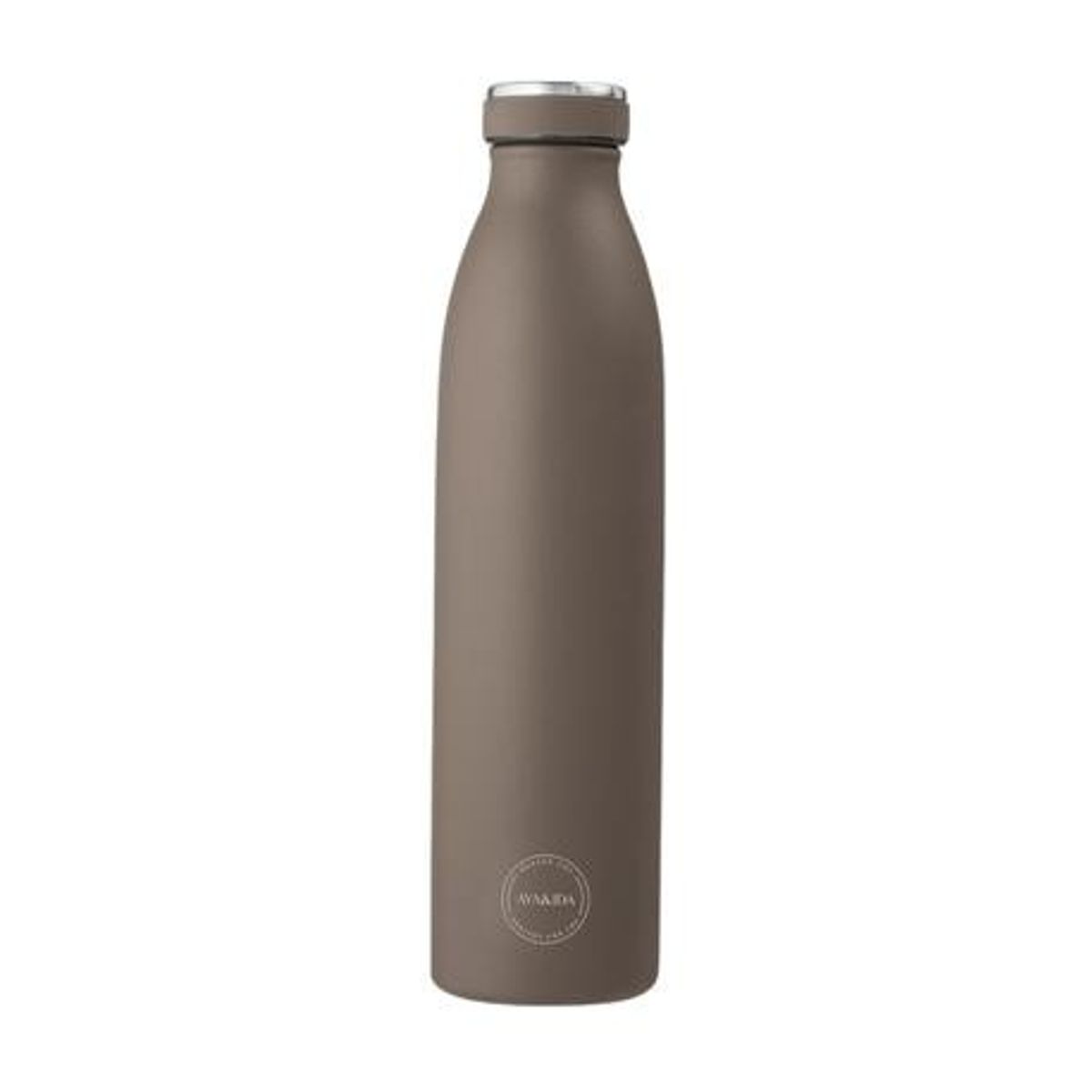 Aya&ida, Drinking Bottle, Drikkeflaske Med Låg, 750 Ml, Driftwood