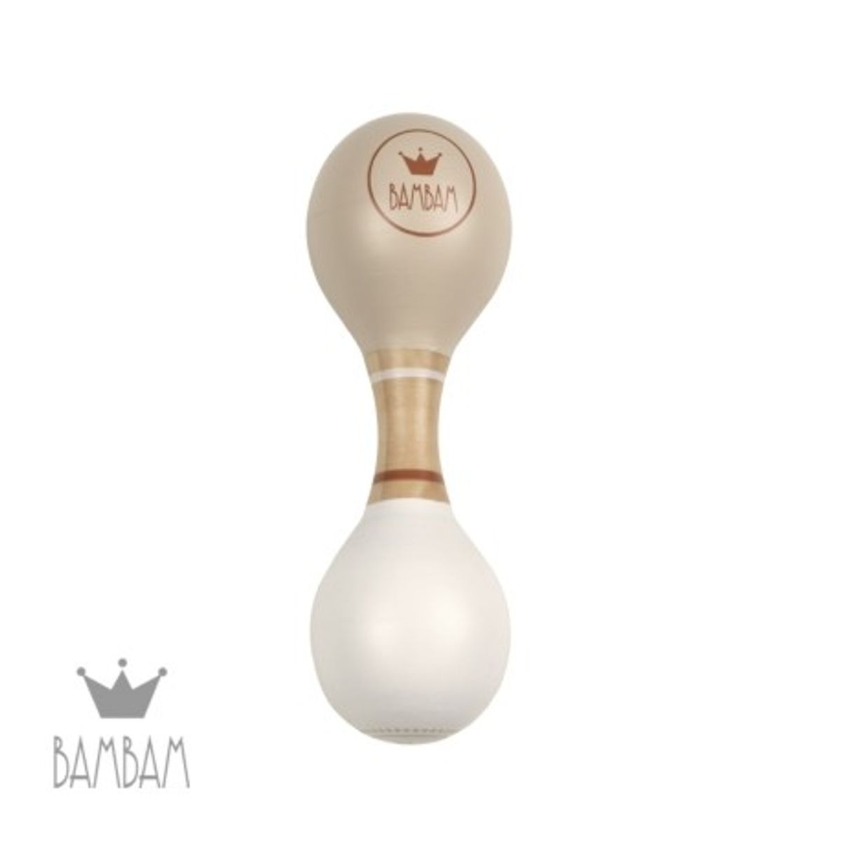 Bambam Maracas Rangle, Beige