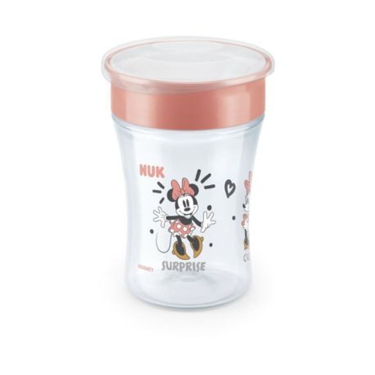 Nuk Mini Magic Cup, Disney Drikkekop, Minnie Red, 8+m