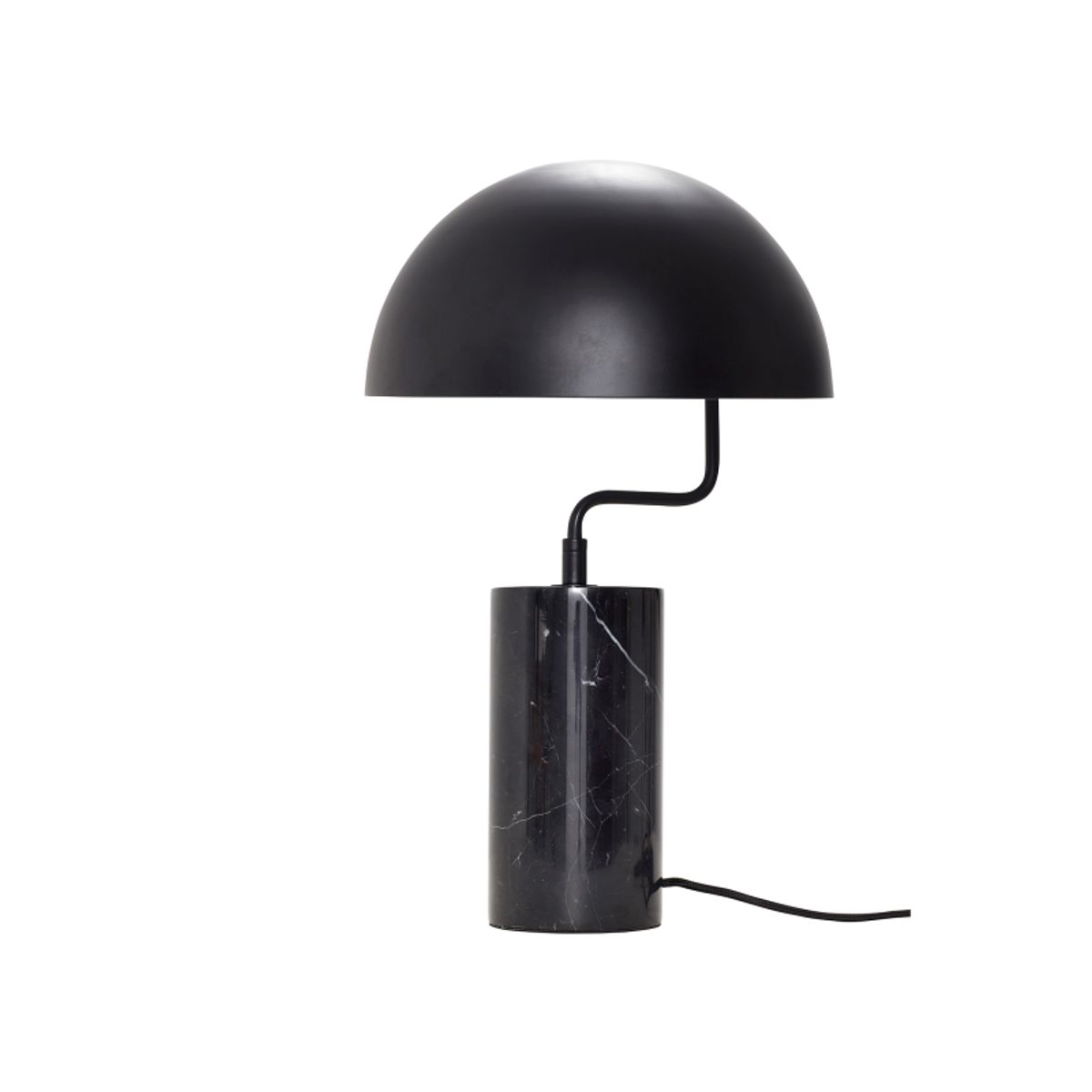 Poise - Marmor Bordlampe - Sort