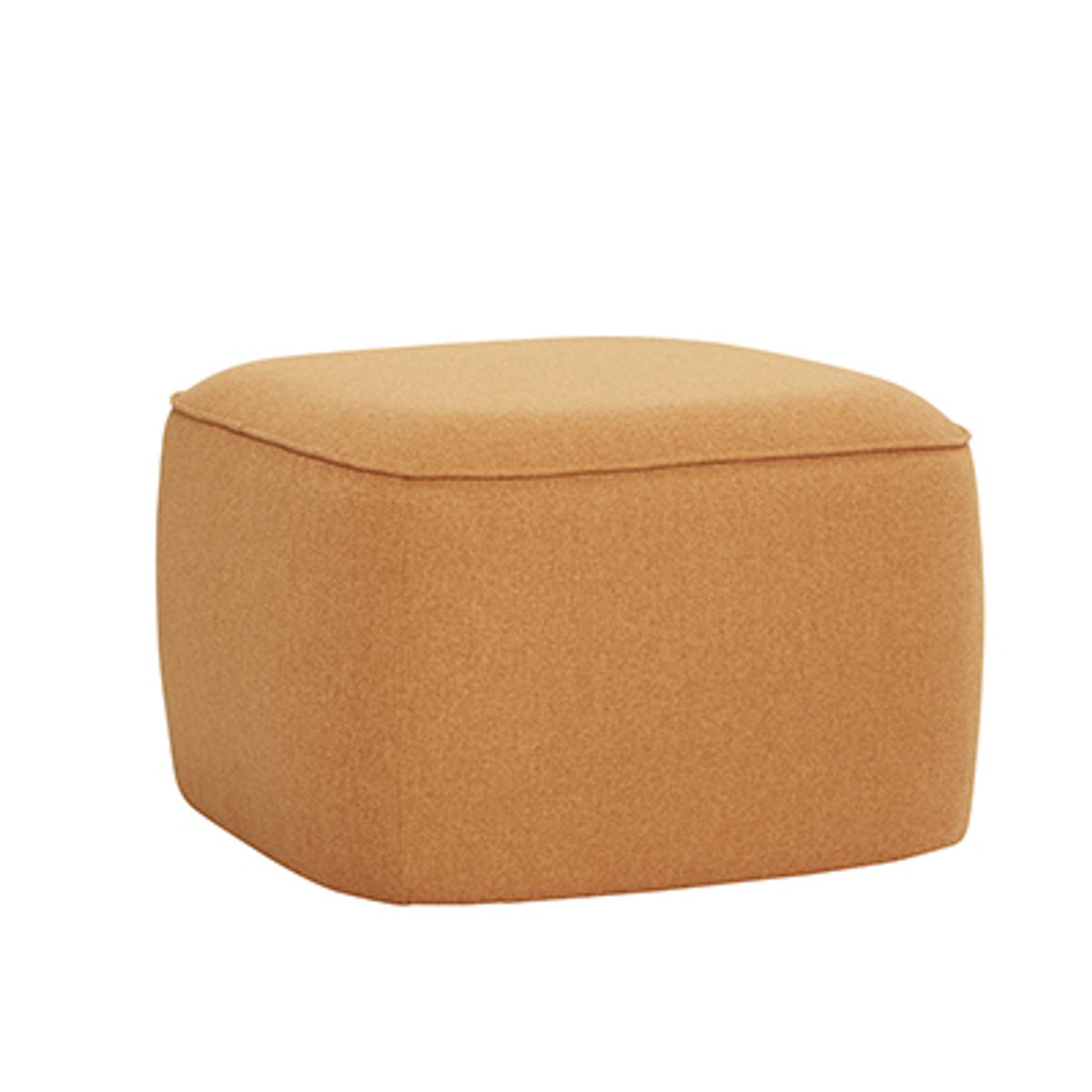 Cube - Puf i orange polyester