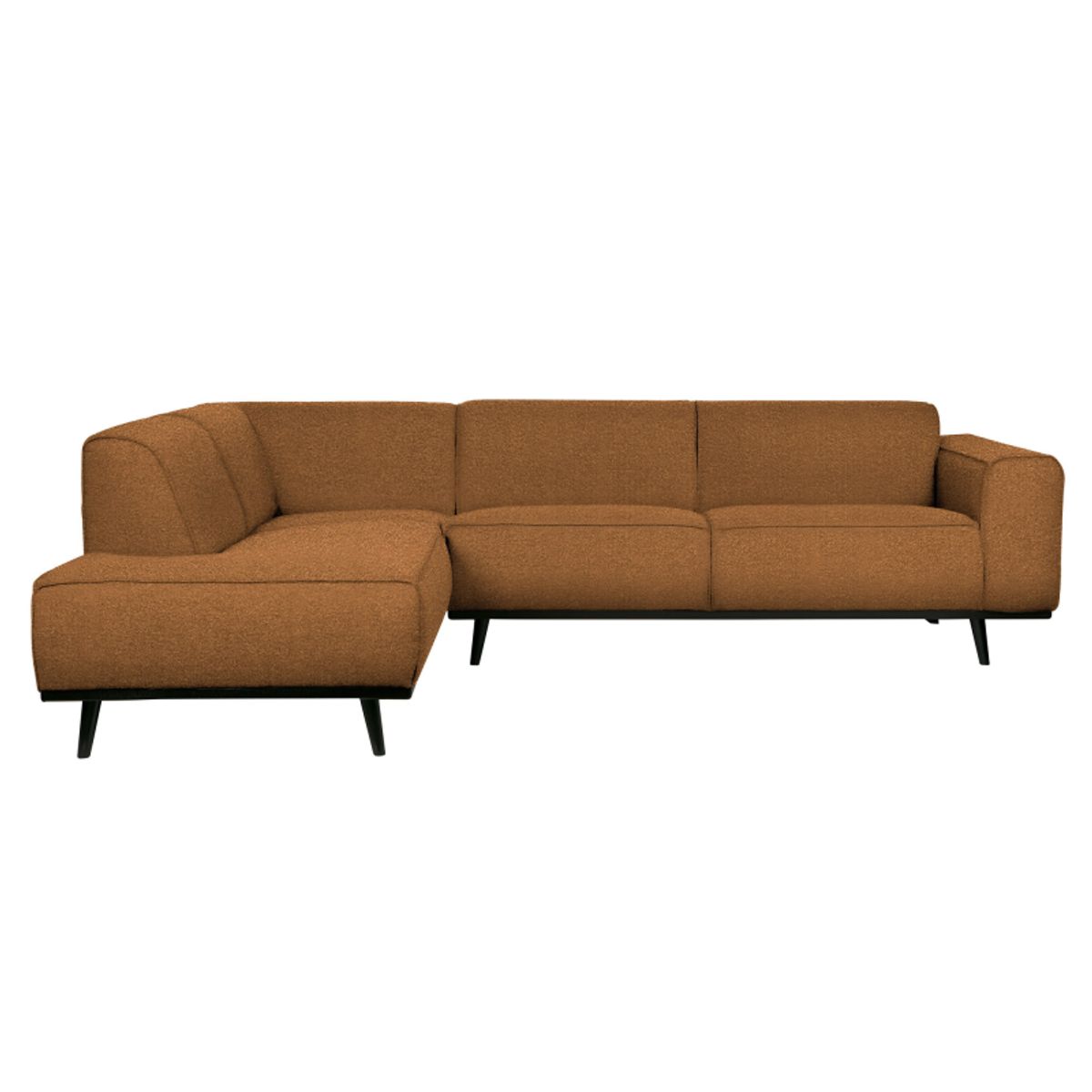 Statement Hjørnesofa Venstrevendt Boucle - Butter