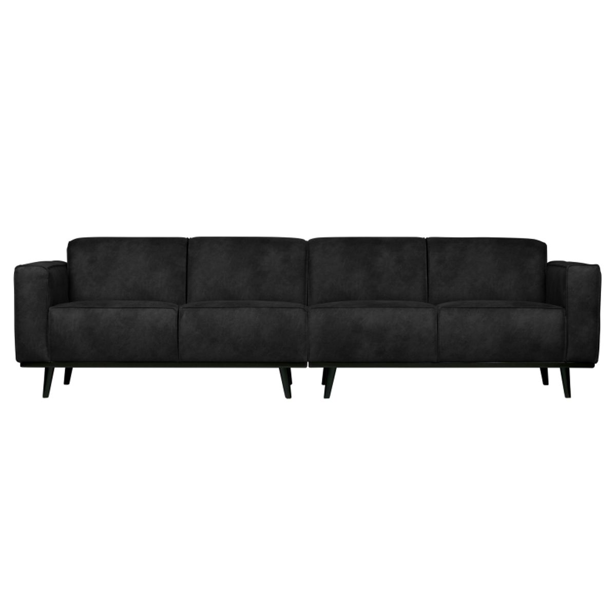 Statement 4-pers Sofa 280 cm Suedine - Black