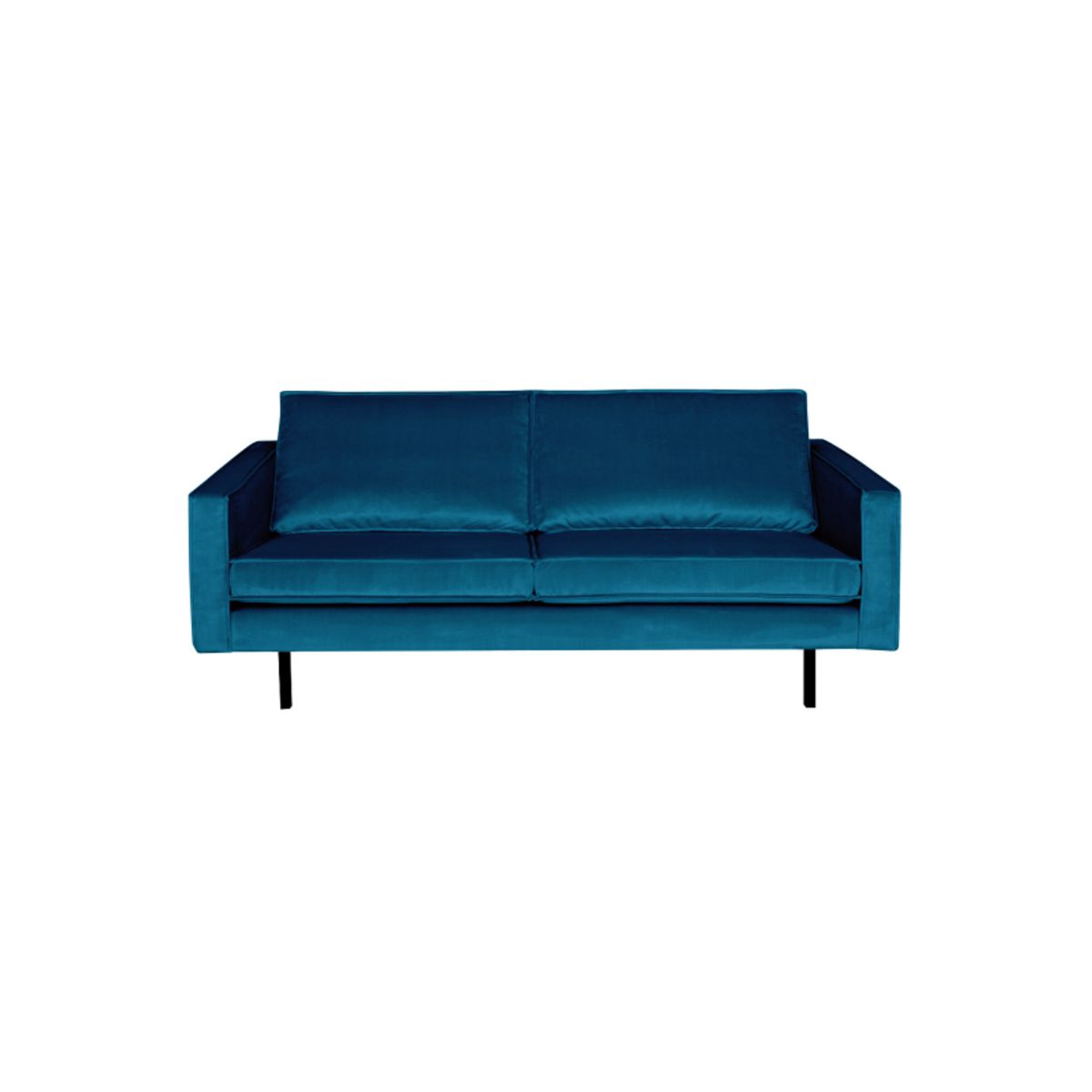 Rodeo 2,5-pers Sofa Velour - Blue