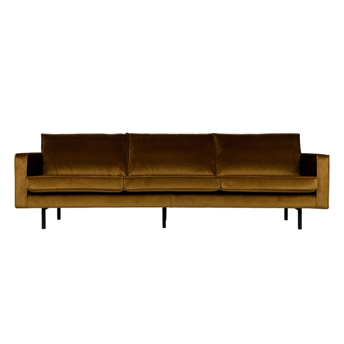 Rodeo 3-pers Sofa Velour - Honey Yellow