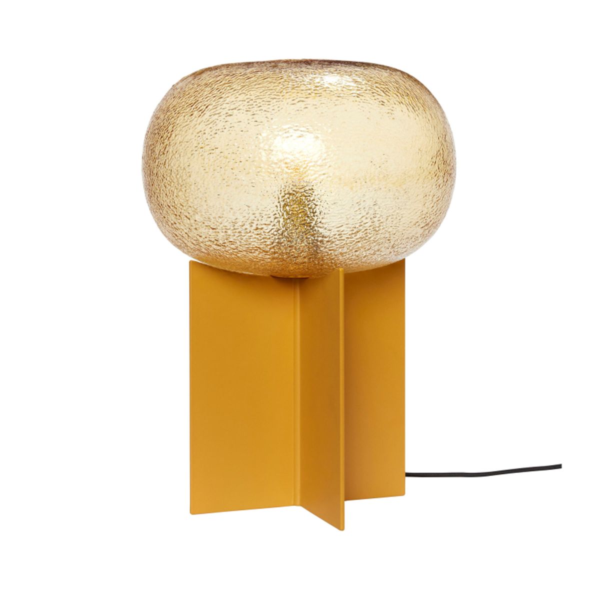 Podium - Bordlampe i glas, amber