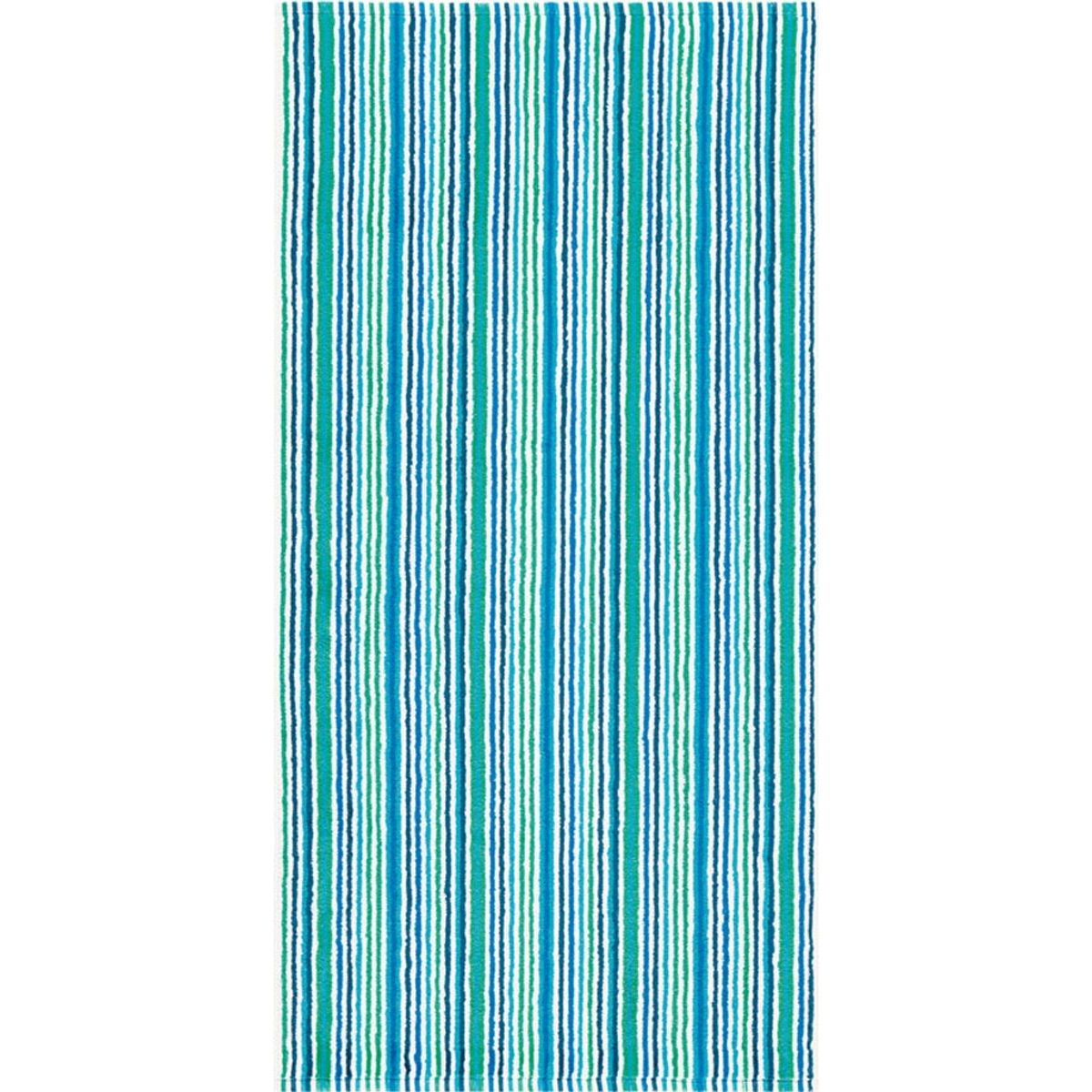 Combi Stripes lys grøn-Håndklæde 50 x 100 cm