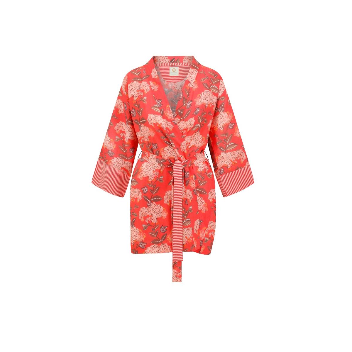 Pip Studio Kimono Flora Firenze Coral-X-Large