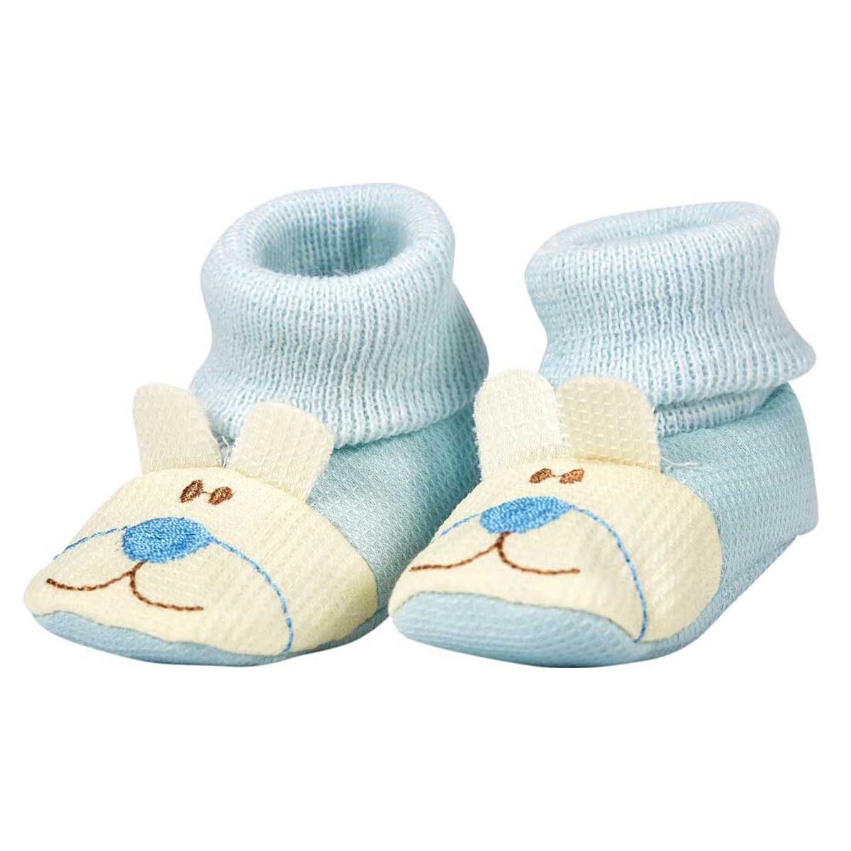 Baby futter bamse med øre blå BSS116-311