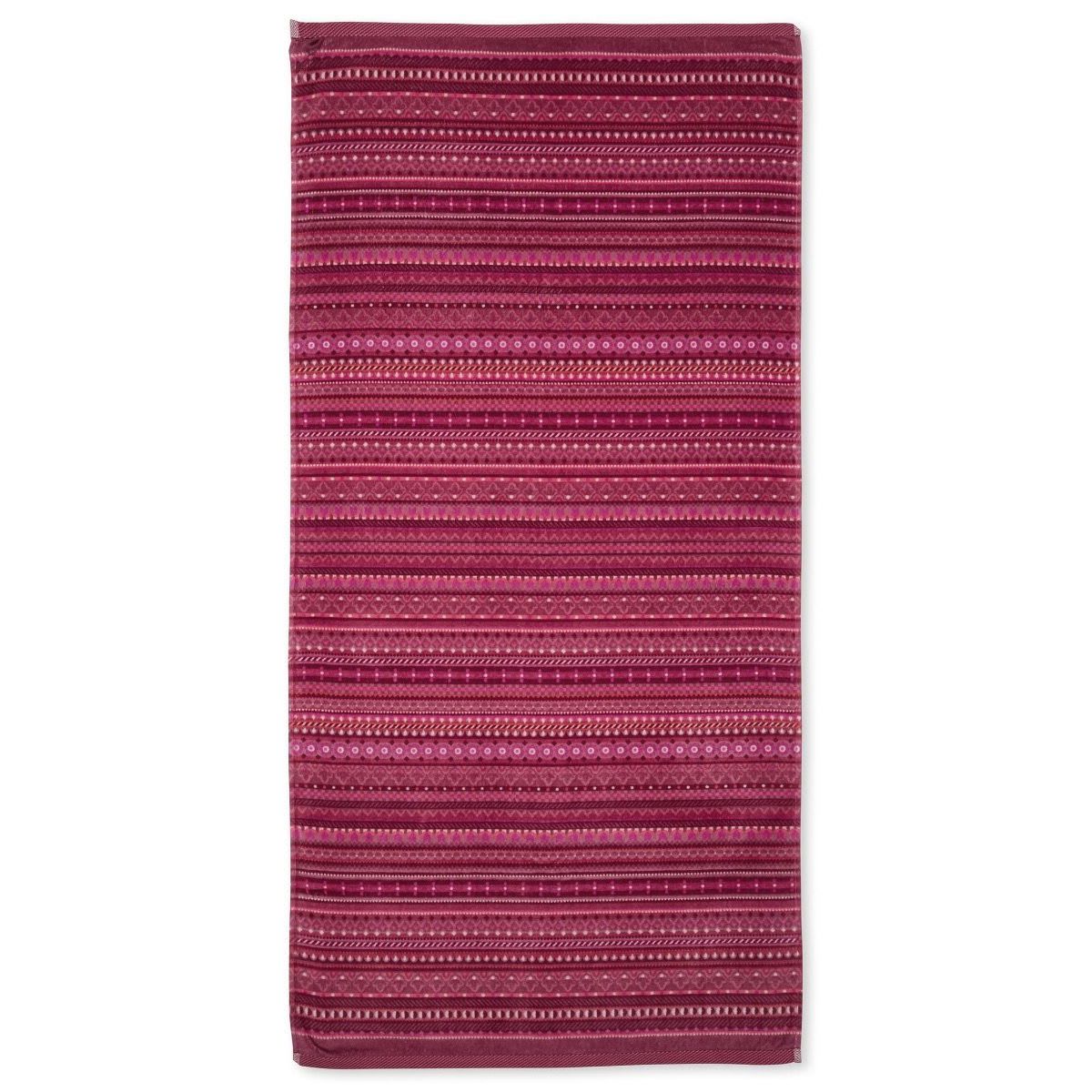 PIP Geometric Print Dark Pink 30x50