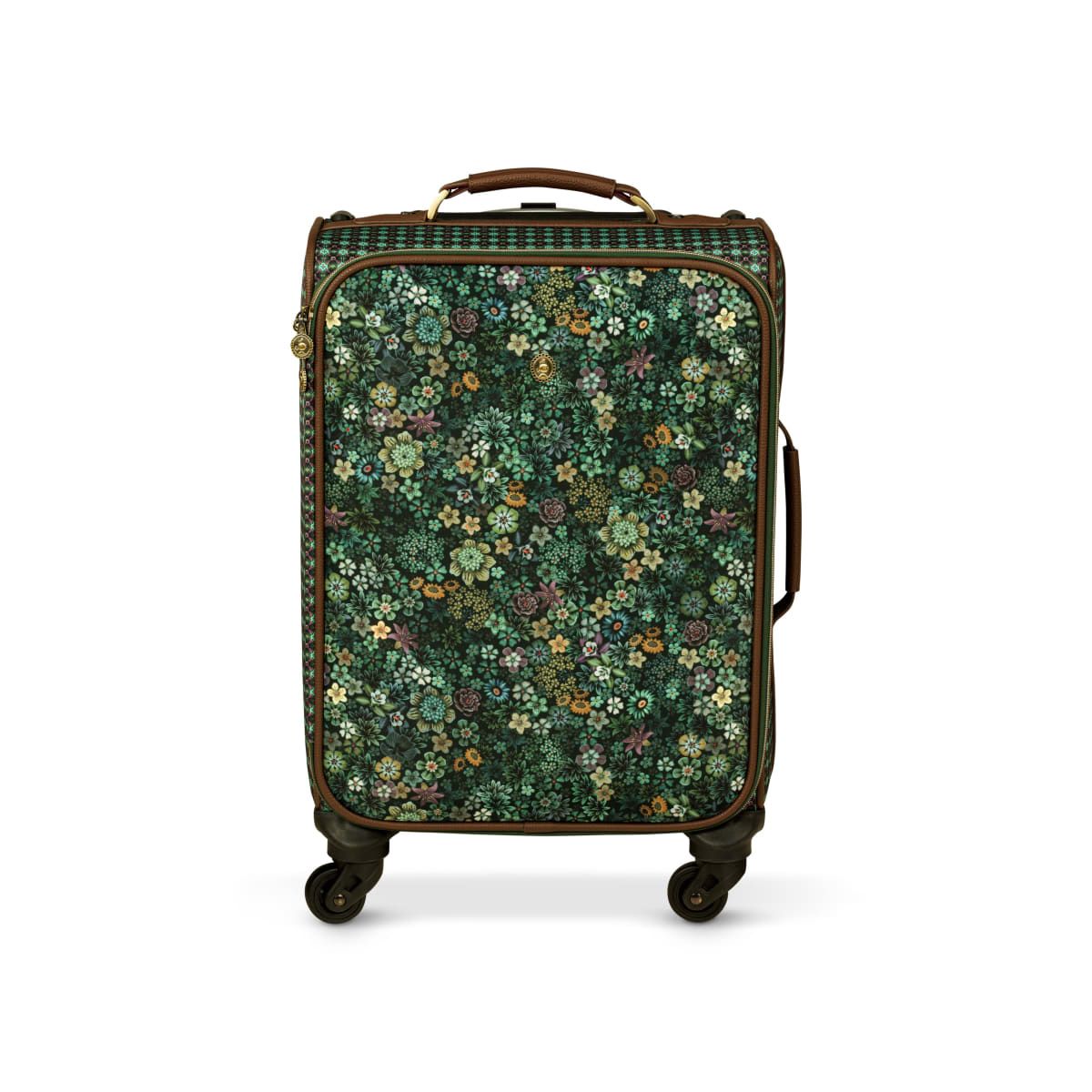 Tosca Trolley Tutti i Fiori Green 35x22x47cm