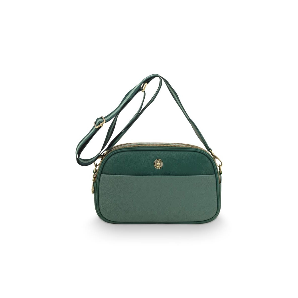 Frida Cross Body Bag Medium Green 26.5x7.5x16.5cm