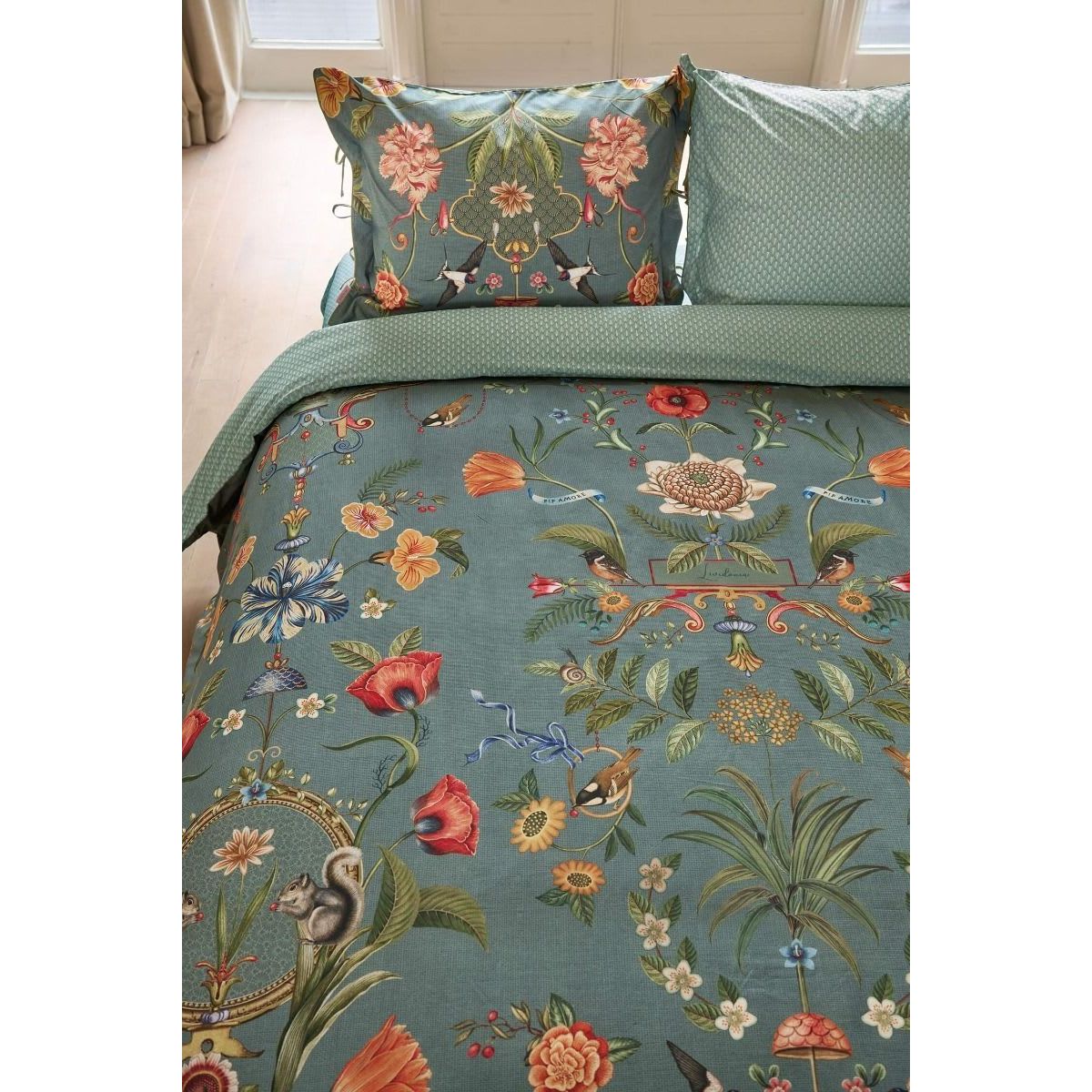 PIP Botanico Verde Blue 140x200