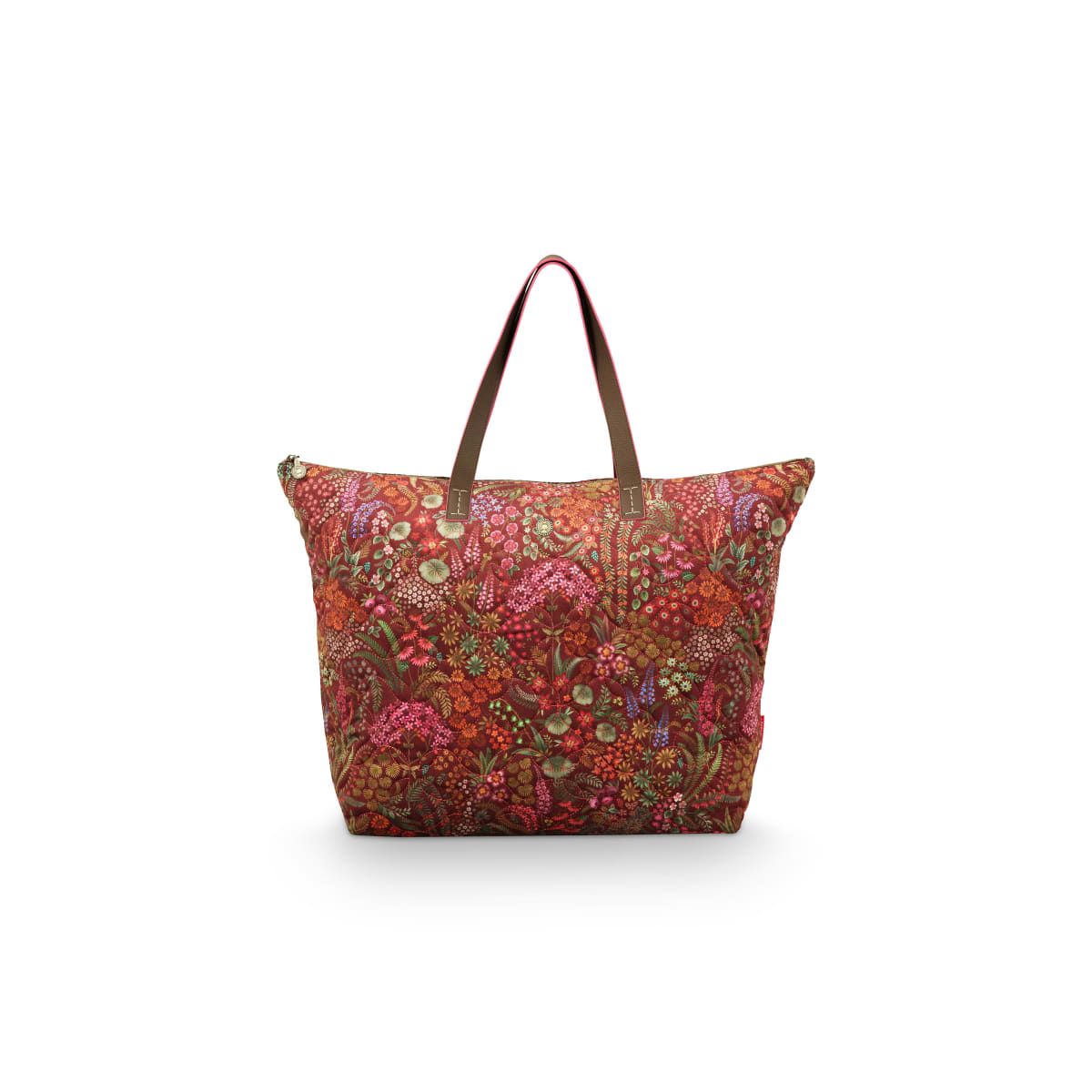 Tilda Tote Bag Querida Quilted Velvet Red 66x20x44cm