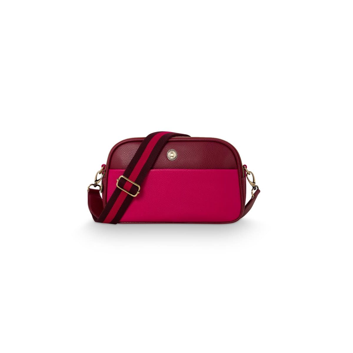 Frida Cross Body Bag Medium Red 26.5x7.5x16.5cm