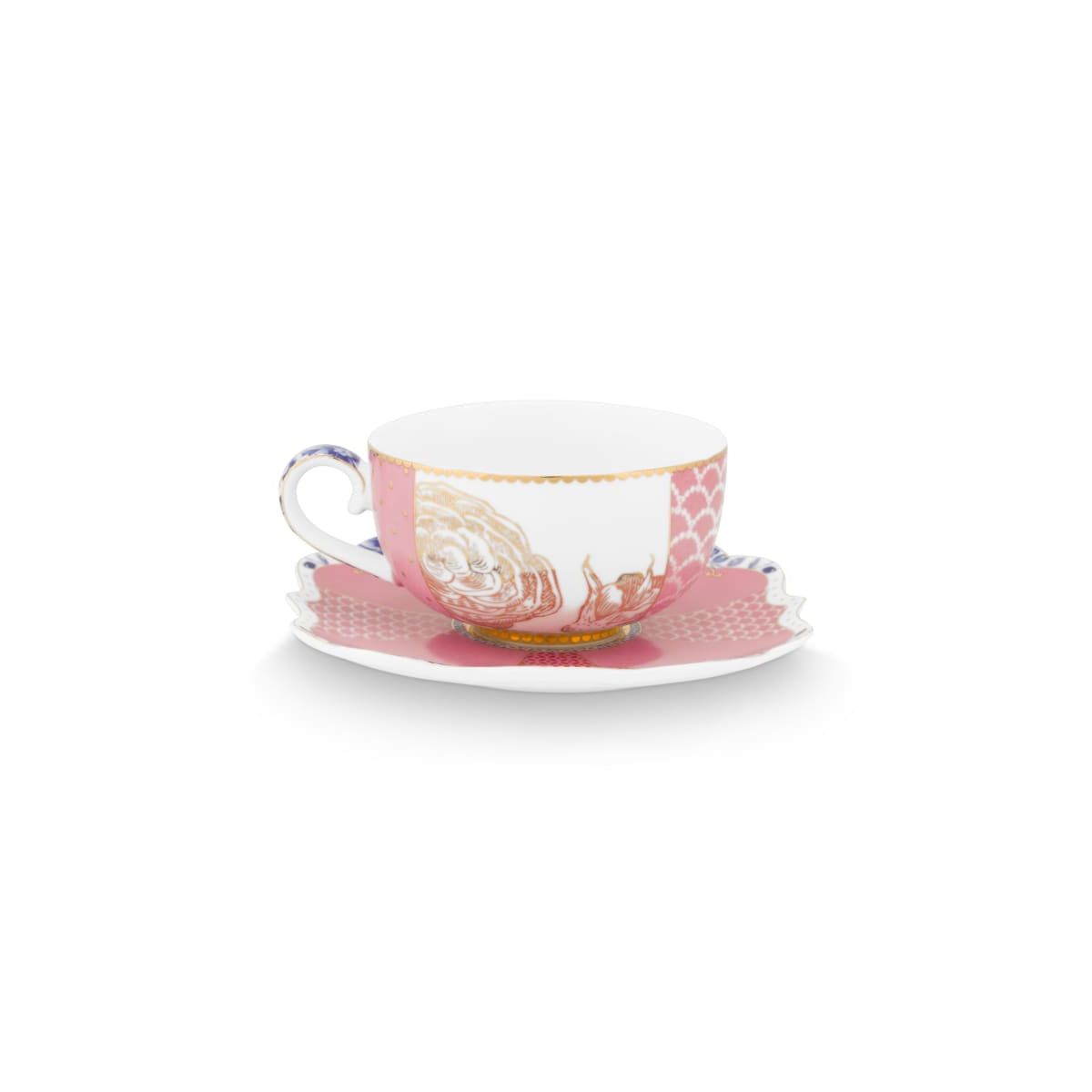 Espresso Cup and Saucer Royal Pink 125ml