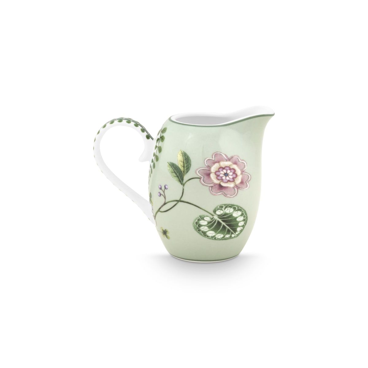 Pip Studio Jug Lily&Lotus Light Green 250ml