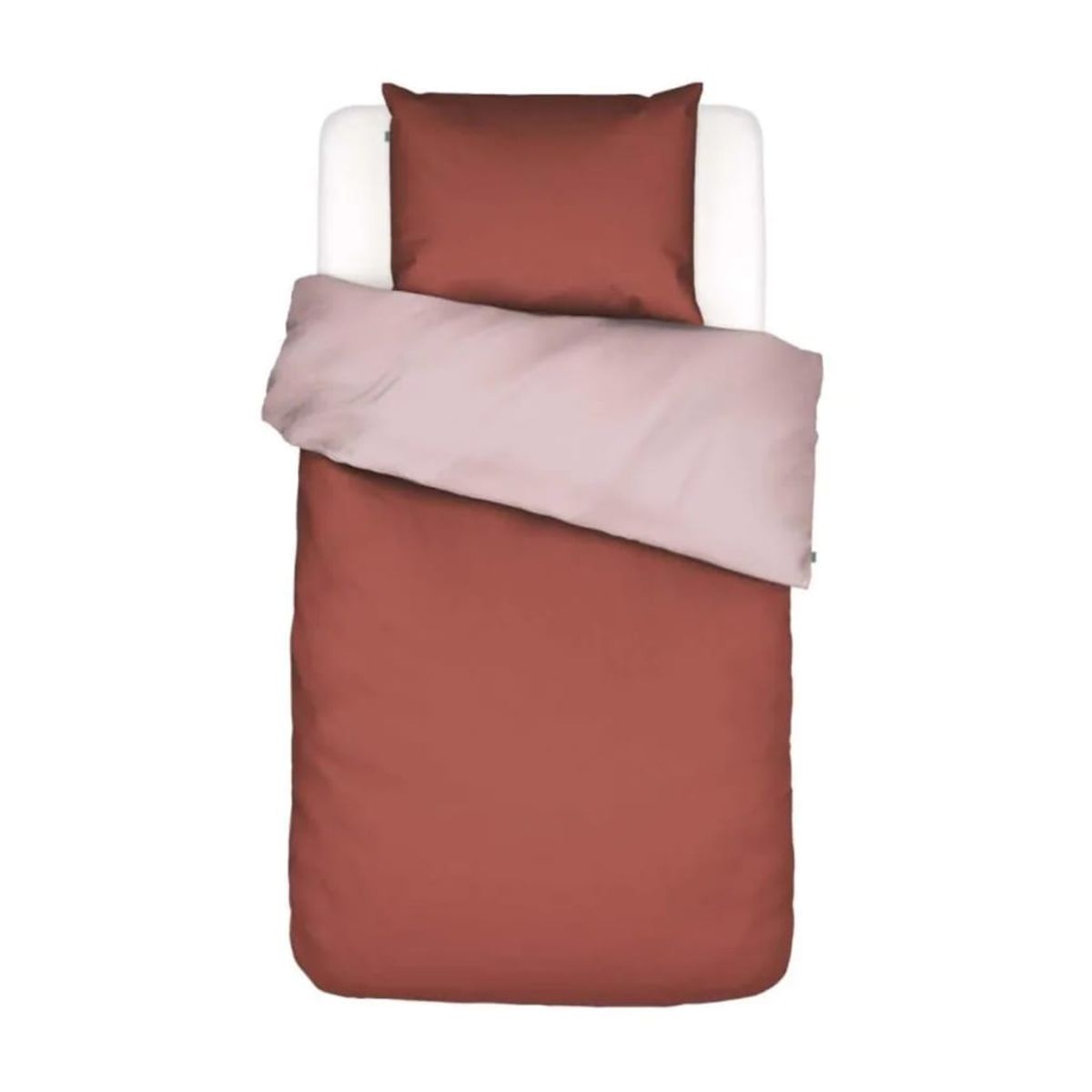 Two in one Duvet Cover Rust 140x200+60x63cm