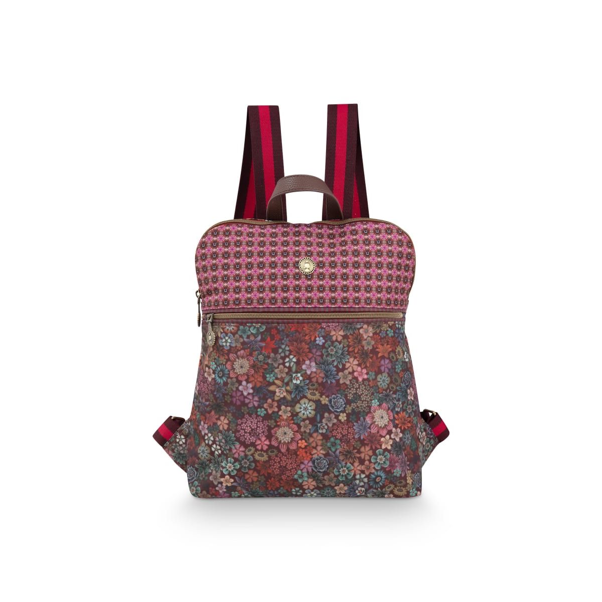 Finlee Backpack Tutti i Fiori Red 28x11x36cm