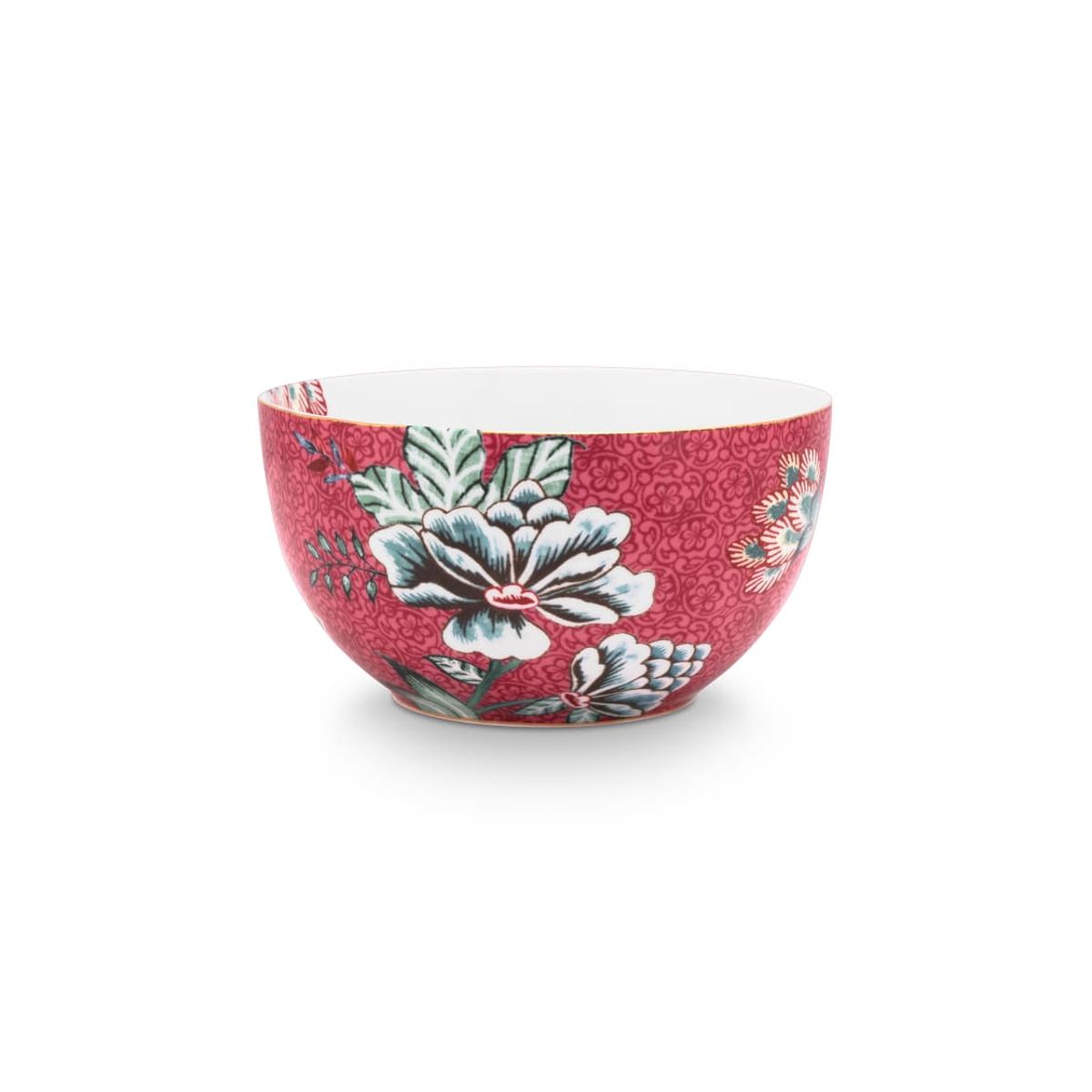 Bowl Flower Festival Dark Pink 12cm